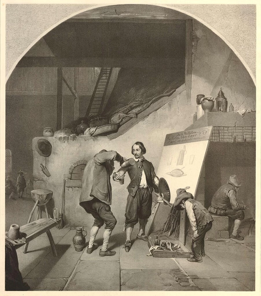 Il pittore, scena della vita di Adriaen Brouwer